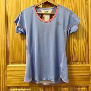North Face Flight Series purple white flashdry workout shirt running top M